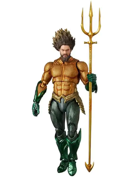 Aquaman Movie MAF EX Akční figurka Aquaman Gold & Green Suit 16 cm fotografii produktu