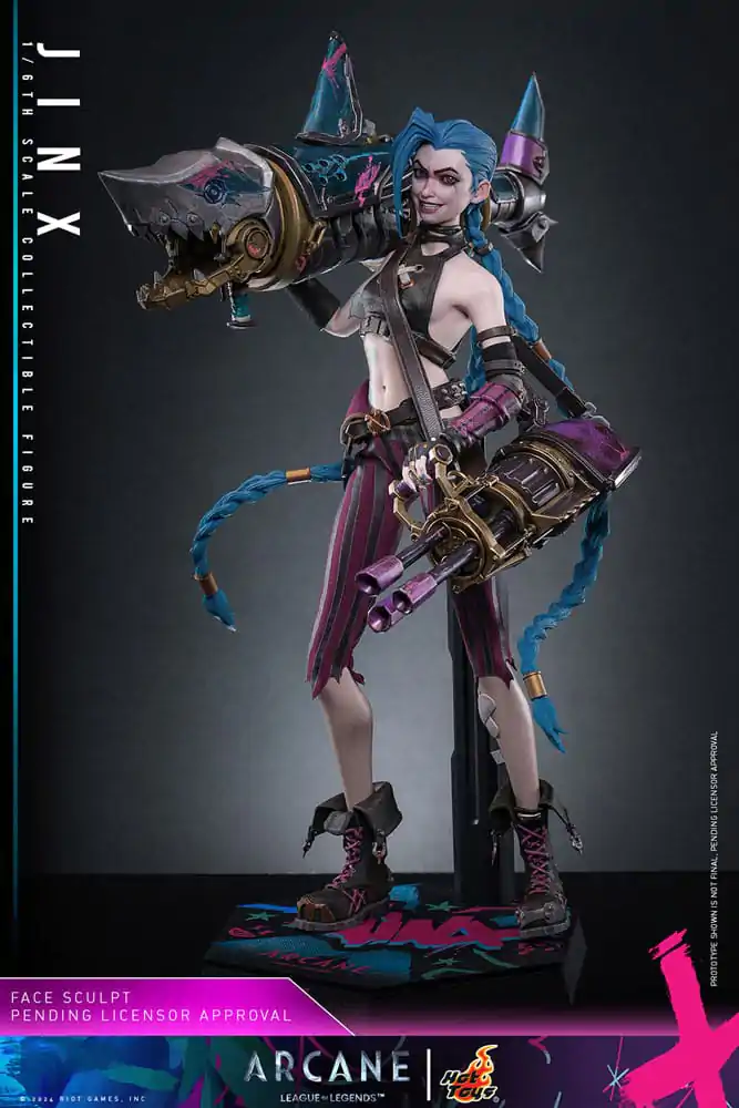 Akční figurka Arcane 1/6 Jinx 27 cm fotografii produktu