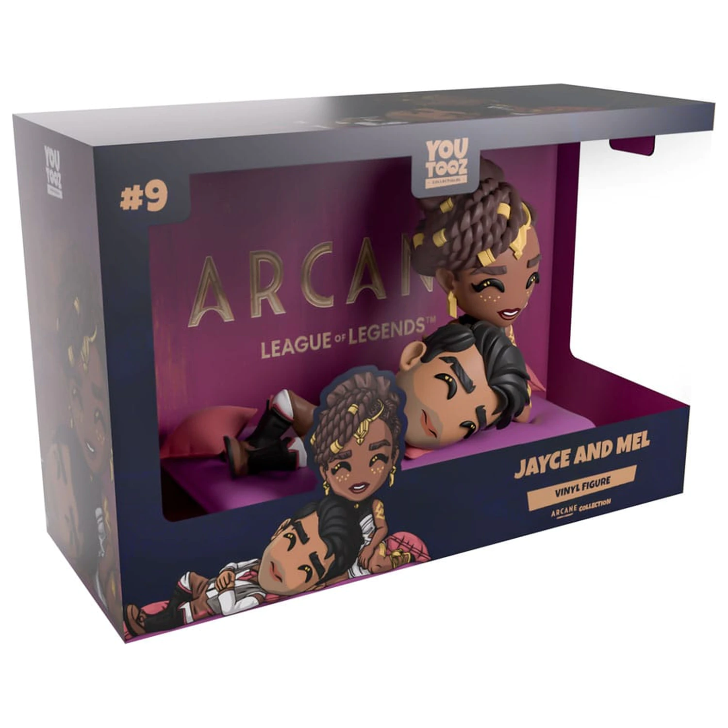 Arcane Vinylové Figurky Balení 2 kusy Jayce & Mel 10 cm fotografii produktu