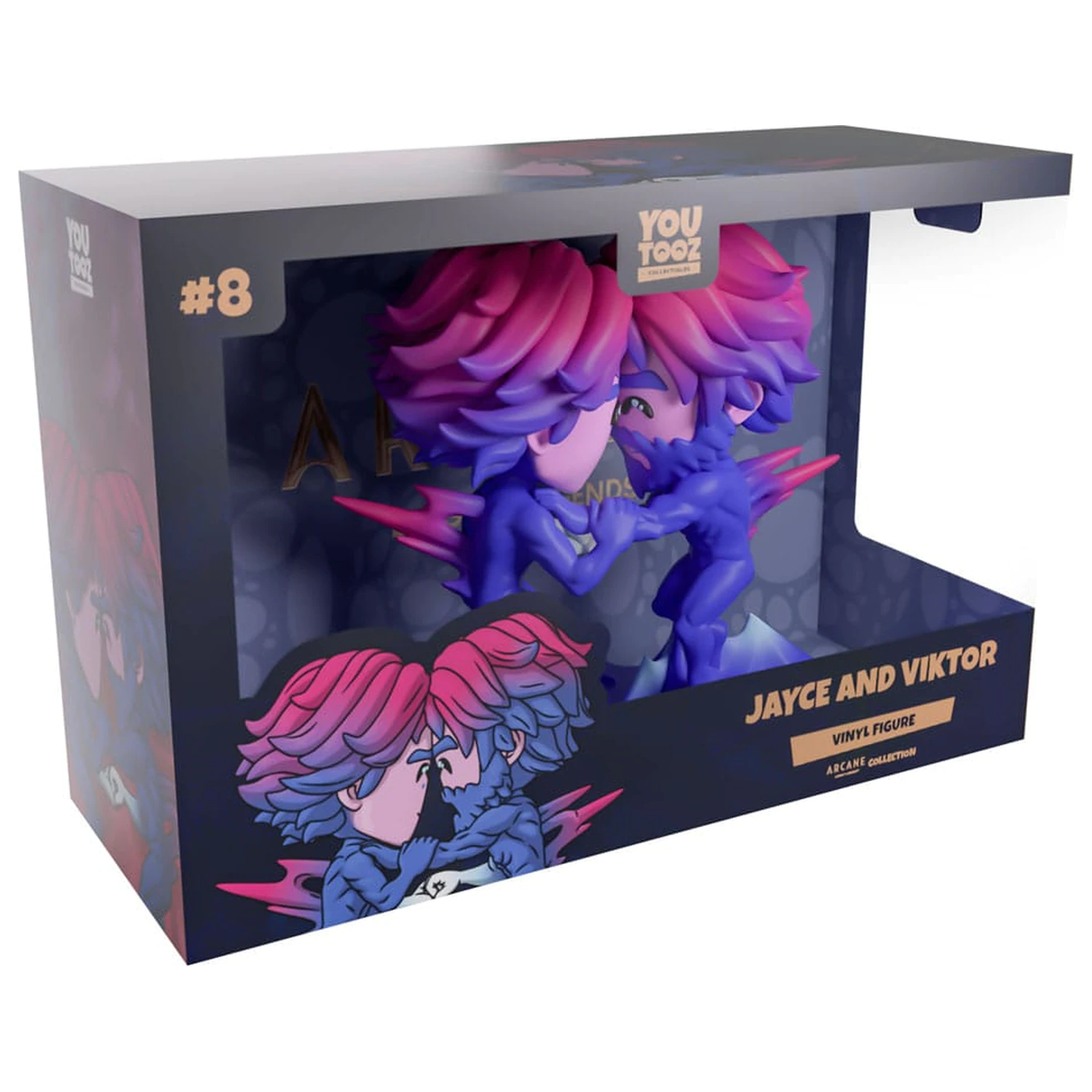 Arcane Vinylové figurky balení 2 kusů Jayce & Victor 13 cm fotografii produktu