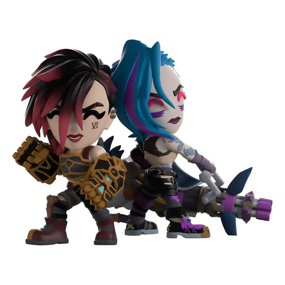 Arcane Vinyl Figures 2-Pack Vi & Jinx 11 cm fotografii produktu