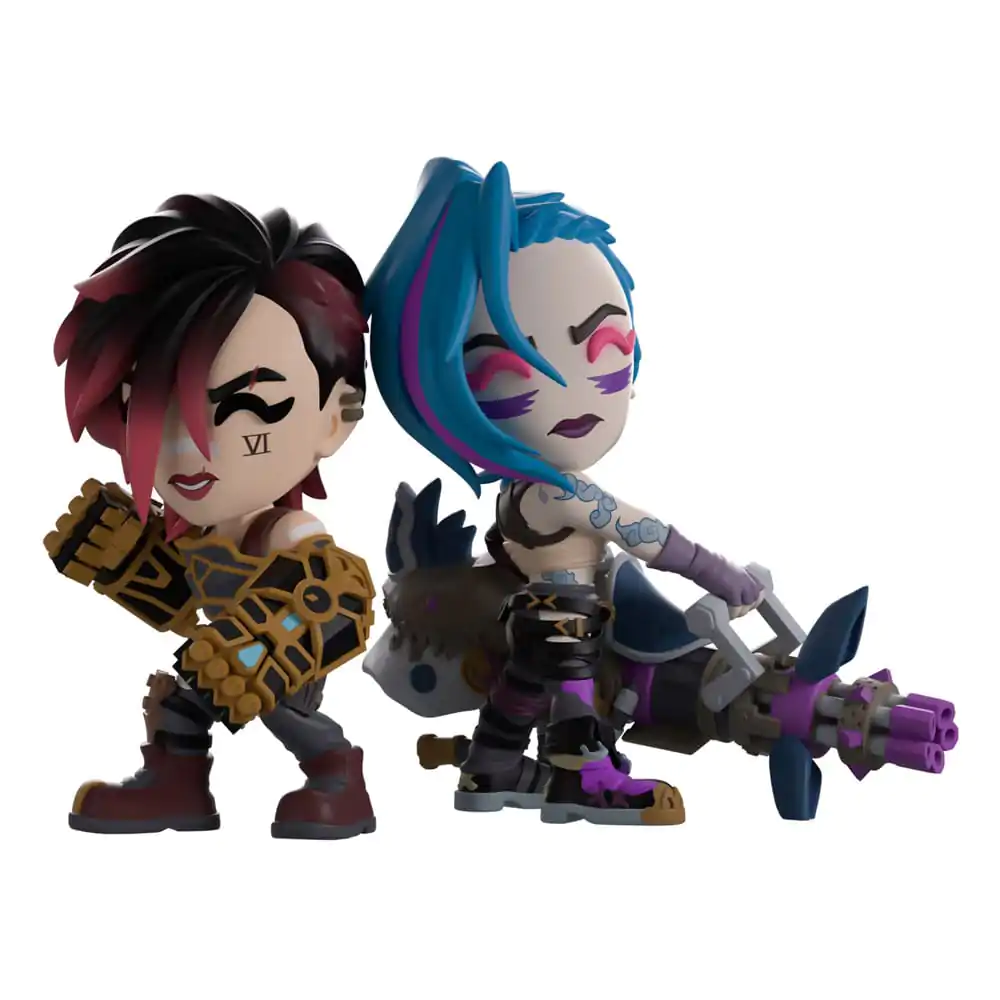 Arcane Vinyl Figures 2-Pack Vi & Jinx 11 cm fotografii produktu