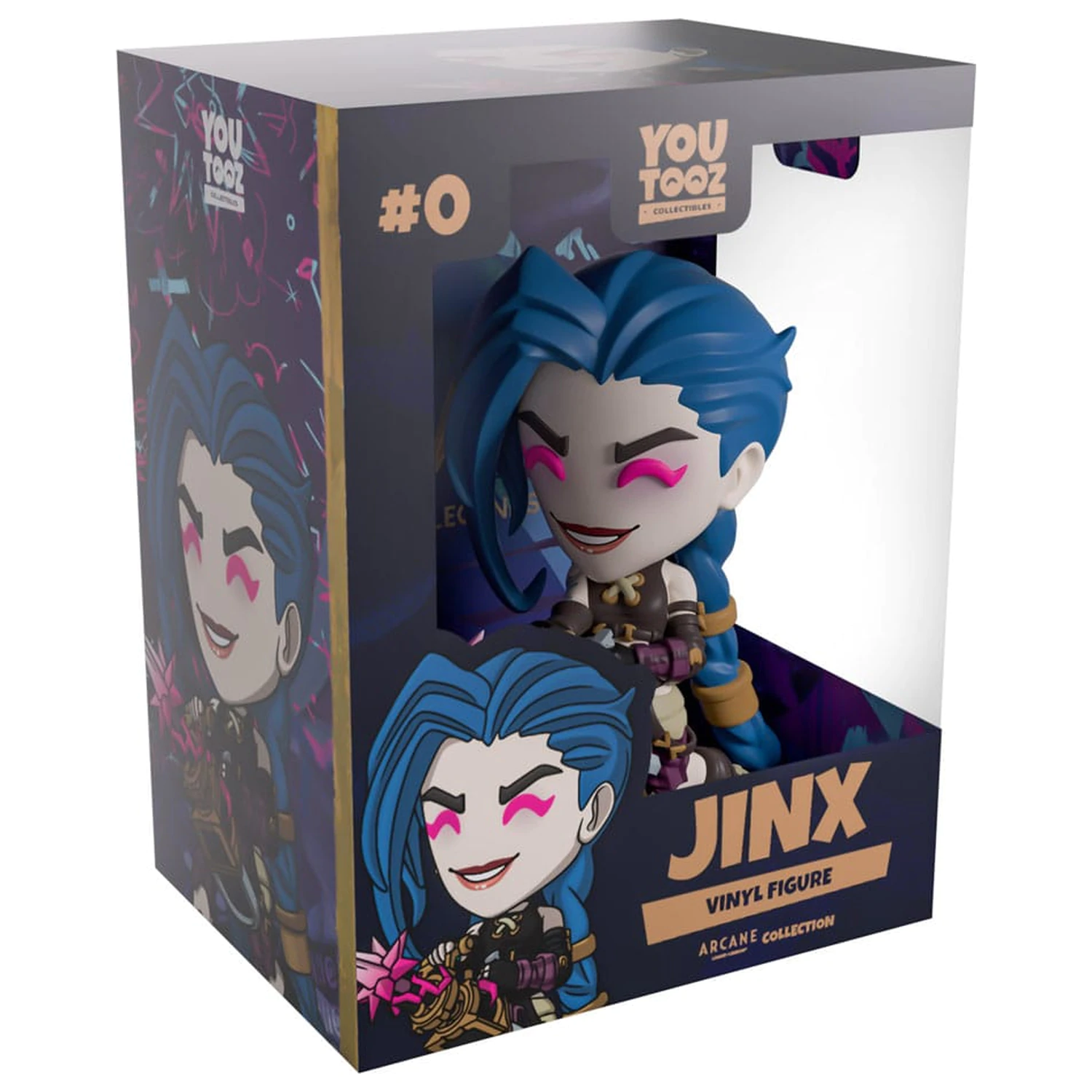 Arcane Vinyl Figurka Jinx 11 cm fotografii produktu