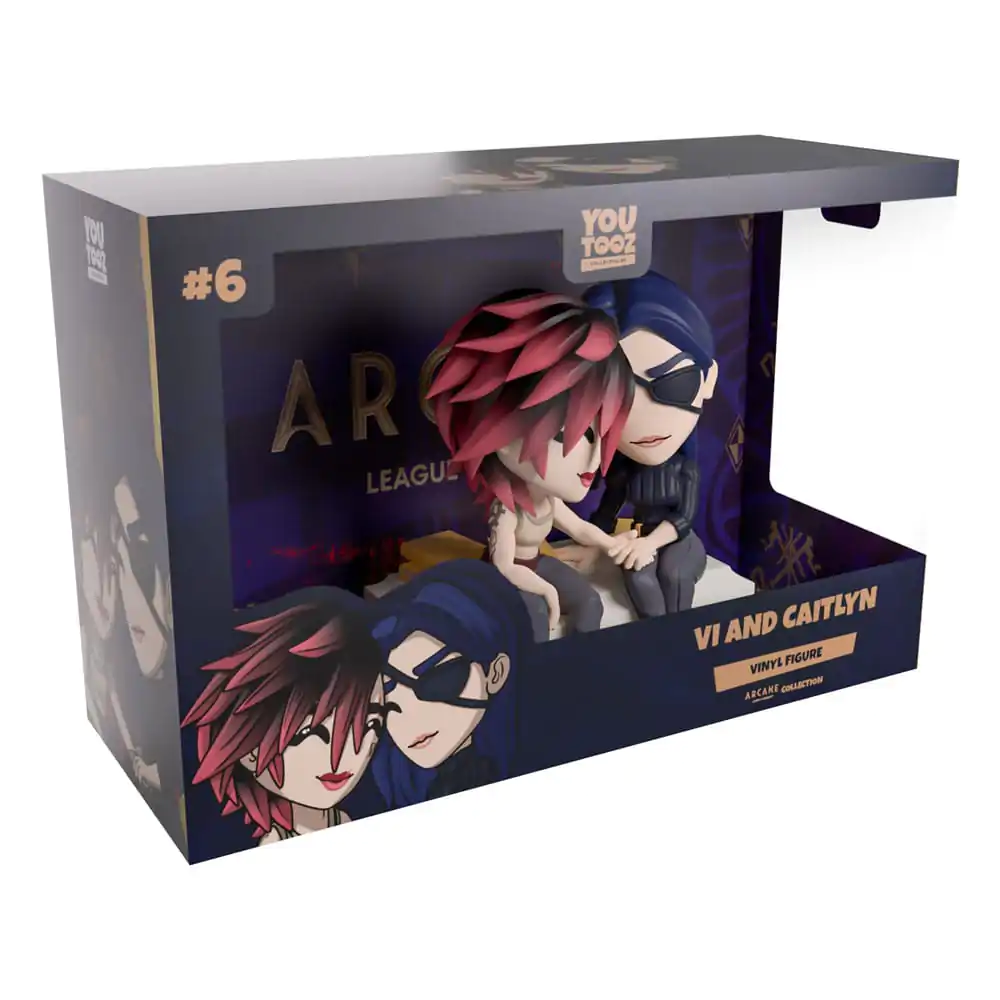 Arcane Vinyl Figures 2-Pack Vi & Caitlyn 11 cm fotografii produktu