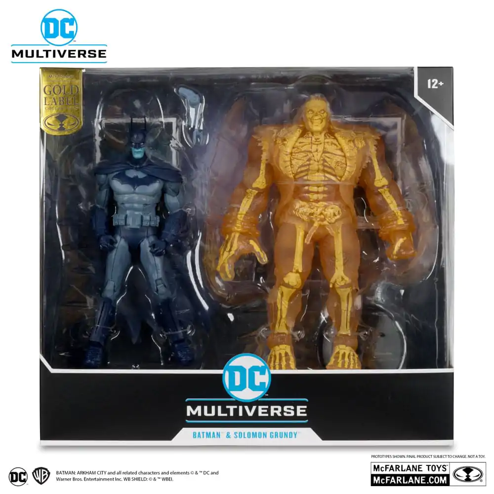 Arham City DC Multiverse akční figurka 2-Pack Batman & Solomon Grundy (Gold Label) 18 cm fotografii produktu