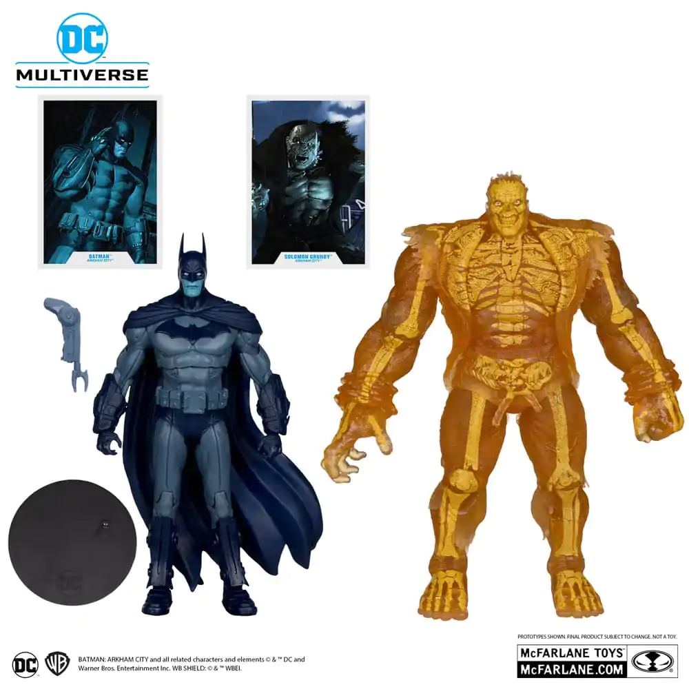 Arham City DC Multiverse akční figurka 2-Pack Batman & Solomon Grundy (Gold Label) 18 cm fotografii produktu