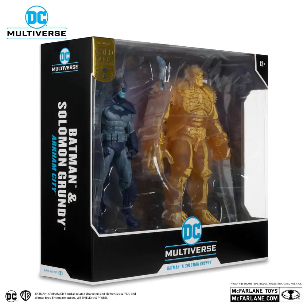 Arham City DC Multiverse akční figurka 2-Pack Batman & Solomon Grundy (Gold Label) 18 cm fotografii produktu