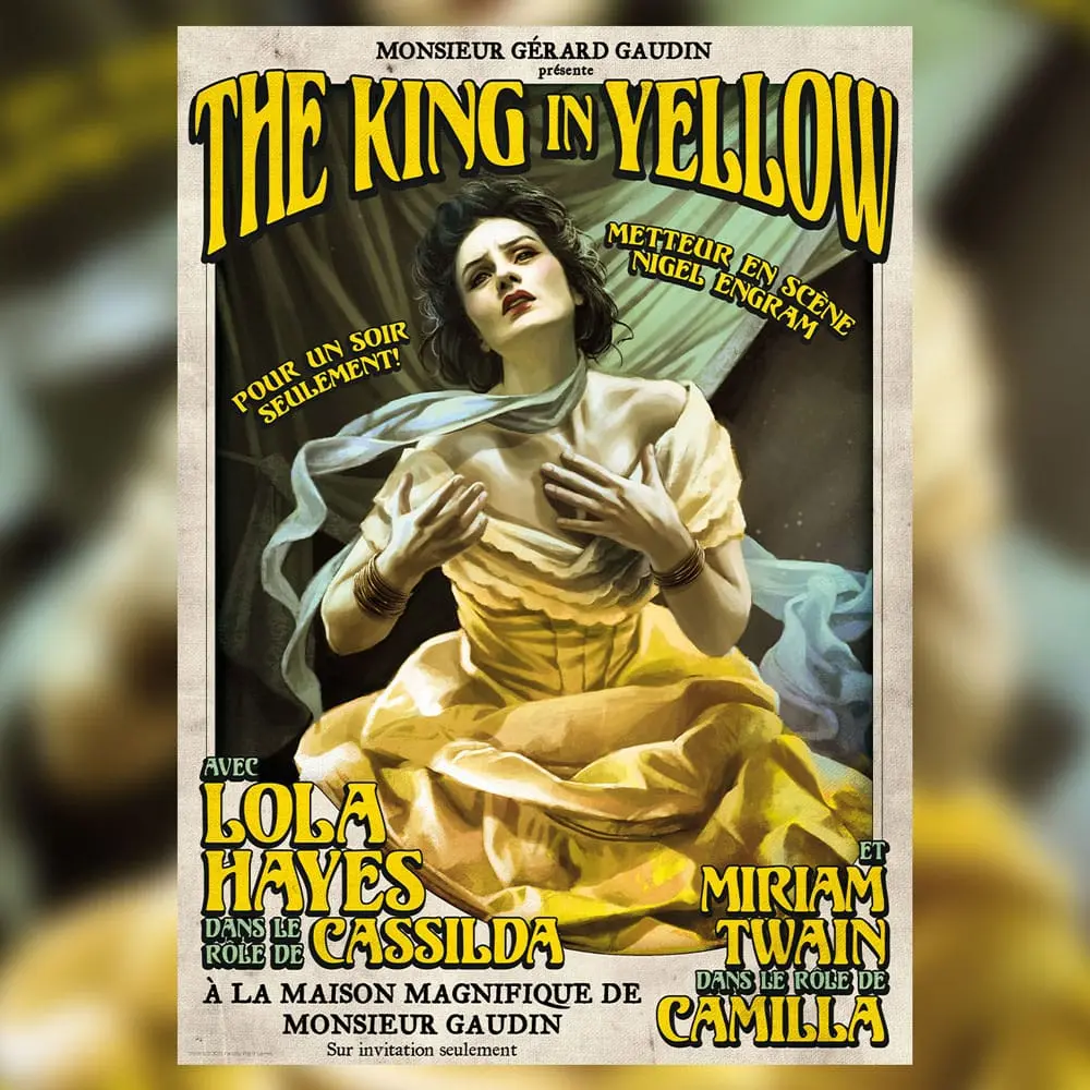 Arkham Horror Art Print The King In Yellow Limited Edition 42 x 30 cm Umělecký Tisk fotografii produktu