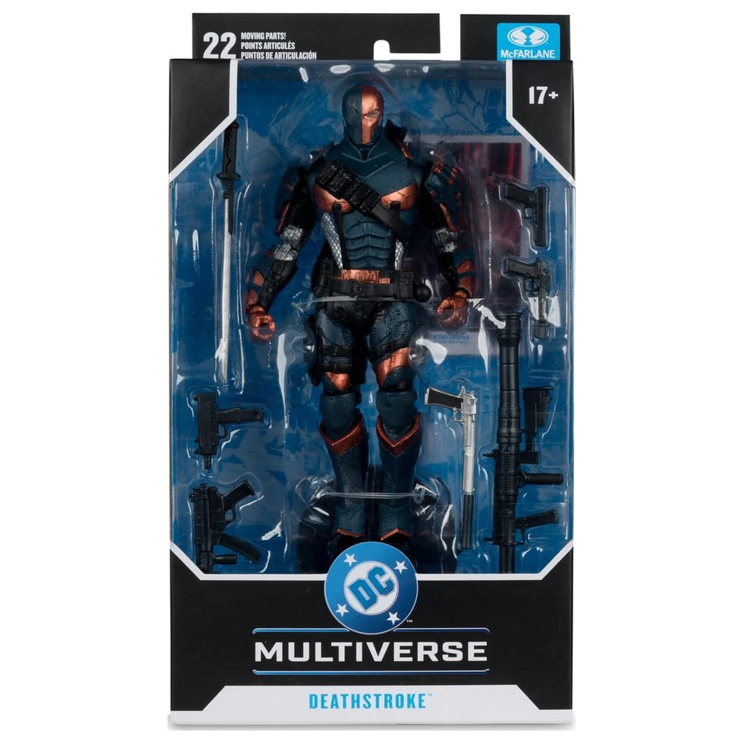 Arkham Origins DC Multiverse Akční figurka Deathstroke 19 cm fotografii produktu