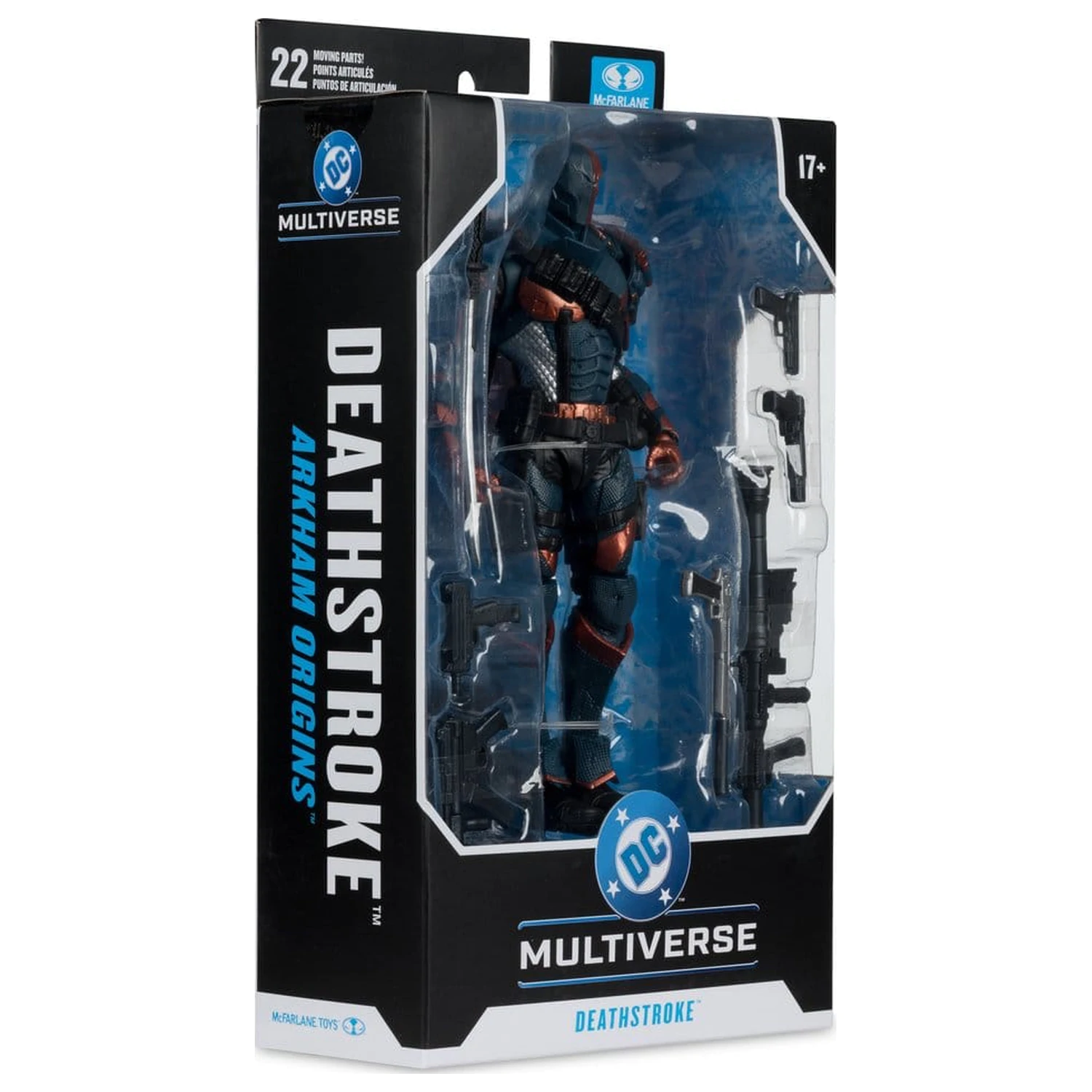 Arkham Origins DC Multiverse Akční figurka Deathstroke 19 cm fotografii produktu