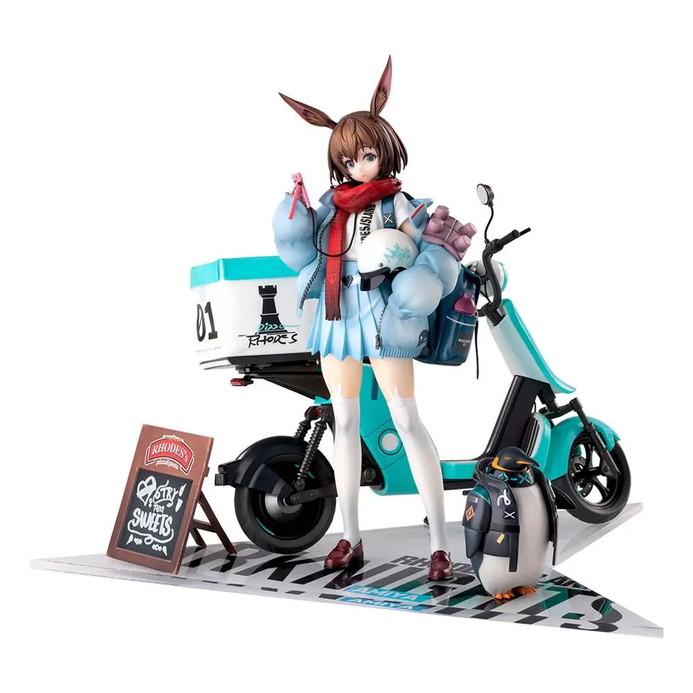 Arknights PVC socha 1/7 Amiya Fresh Fastener Ver. Deluxe Edition 26 cm fotografii produktu