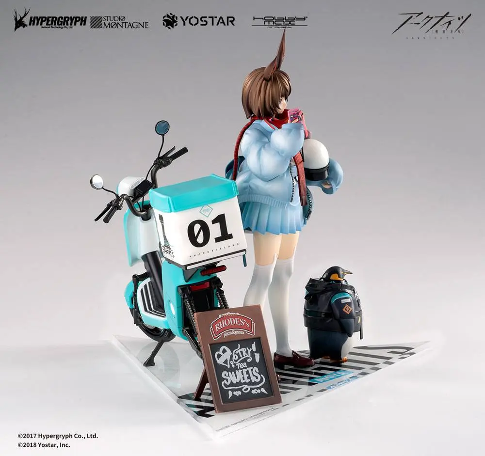 Arknights PVC socha 1/7 Amiya Fresh Fastener Ver. Deluxe Edition 26 cm fotografii produktu