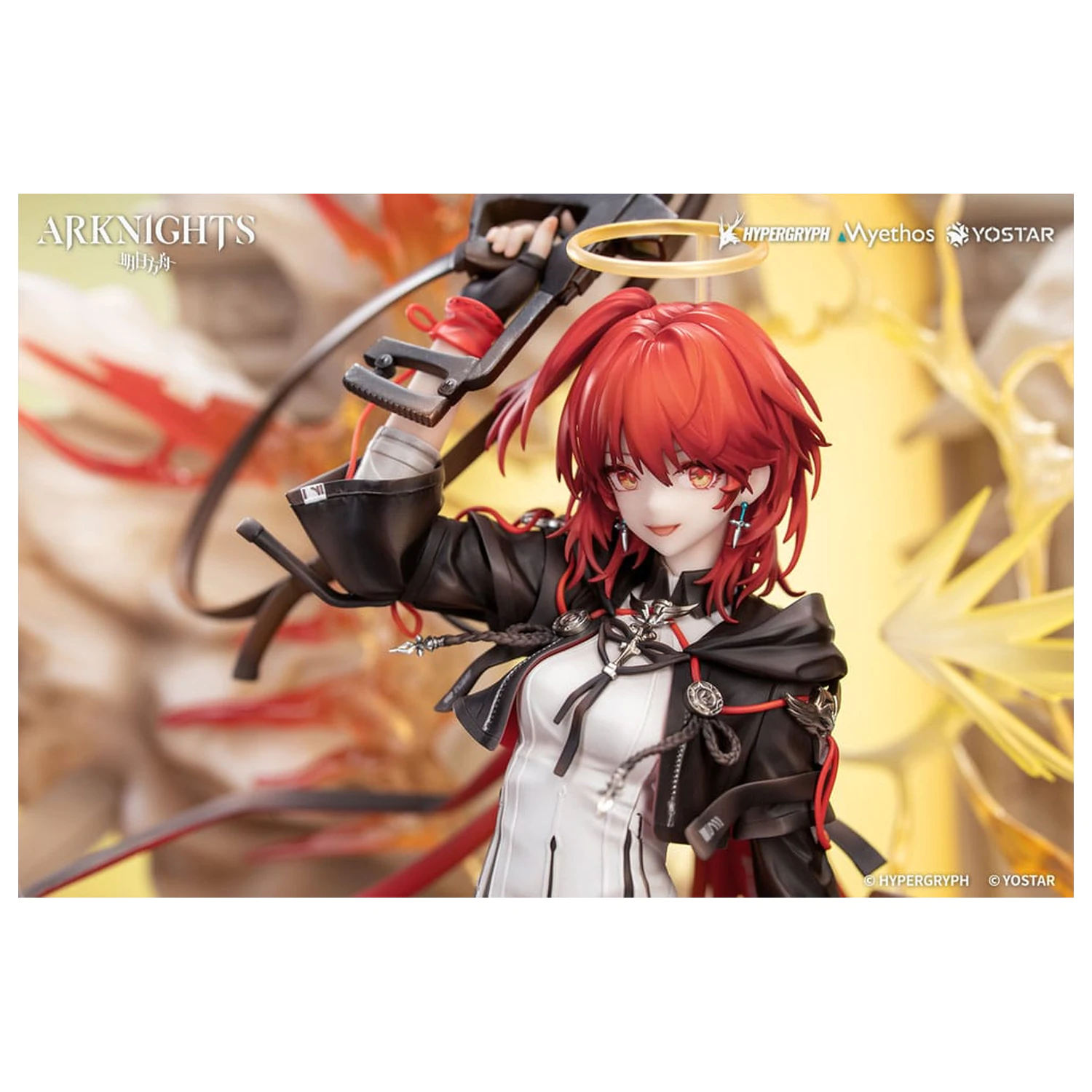 Arknights PVC Socha 1/7 Exusiai the New Covenant: Elite 2 Ver. 36 cm fotografii produktu