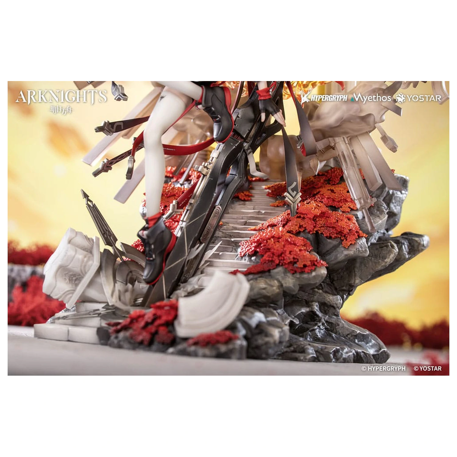 Arknights PVC Socha 1/7 Exusiai the New Covenant: Elite 2 Ver. 36 cm fotografii produktu