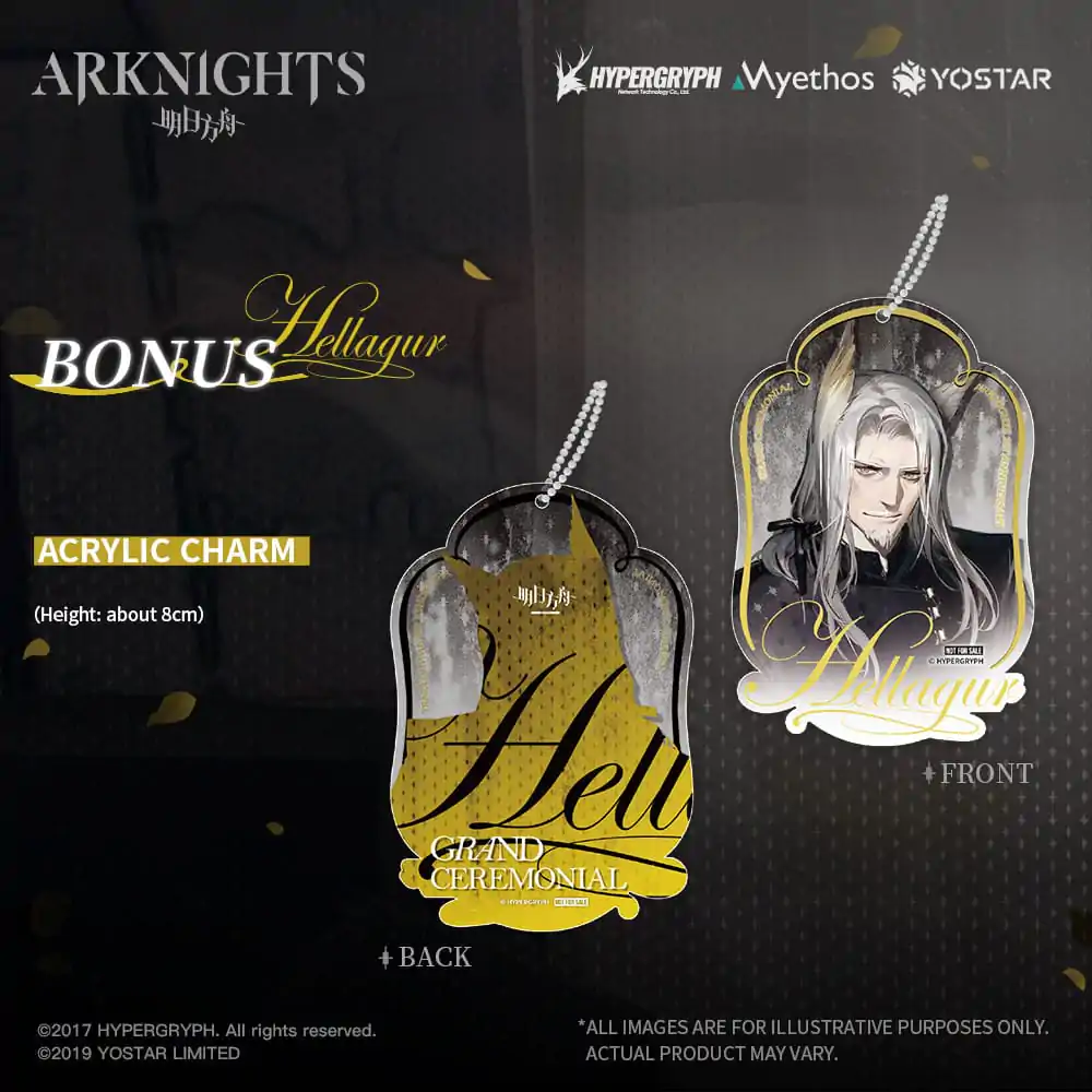 Arknights PVC socha 1/7 Hellagur: Formální šaty Ver. 21 cm fotografii produktu