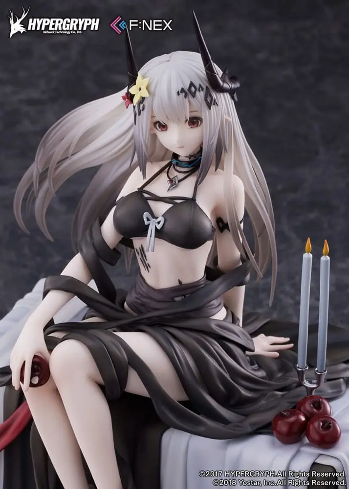 Arknights PVC socha 1/7 Mudrock Silent Night DN06 Ver. 19 cm fotografii produktu