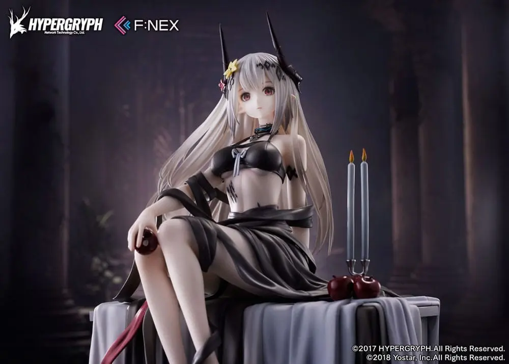 Arknights PVC socha 1/7 Mudrock Silent Night DN06 Ver. 19 cm fotografii produktu