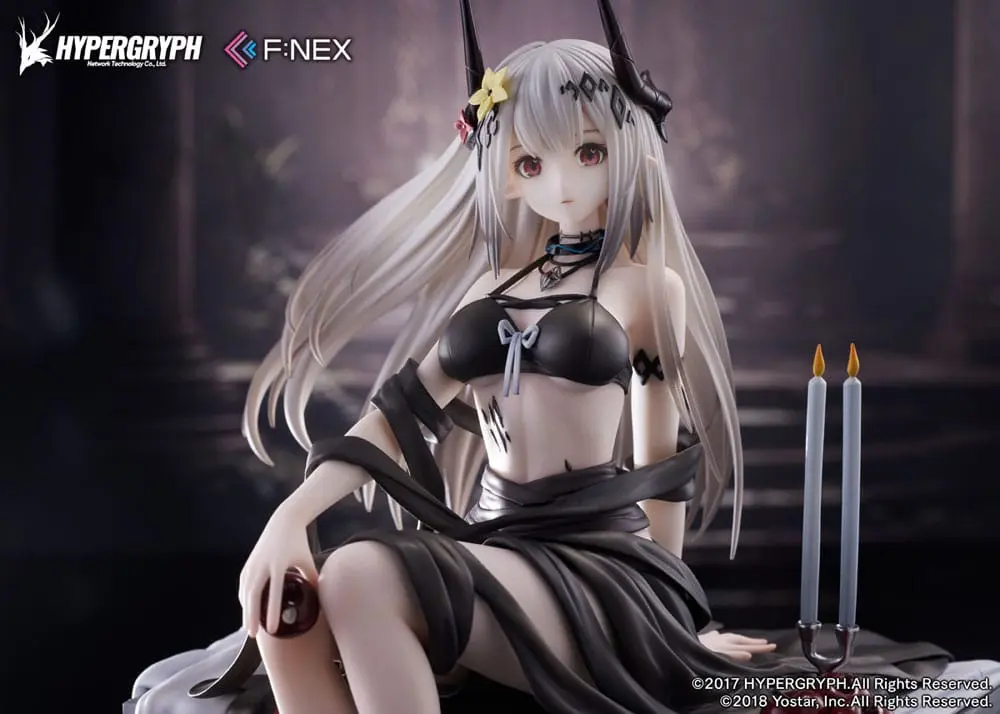 Arknights PVC socha 1/7 Mudrock Silent Night DN06 Ver. 19 cm fotografii produktu