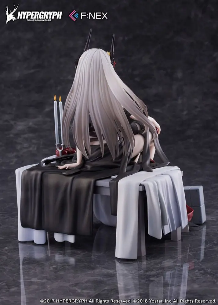 Arknights PVC socha 1/7 Mudrock Silent Night DN06 Ver. 19 cm fotografii produktu