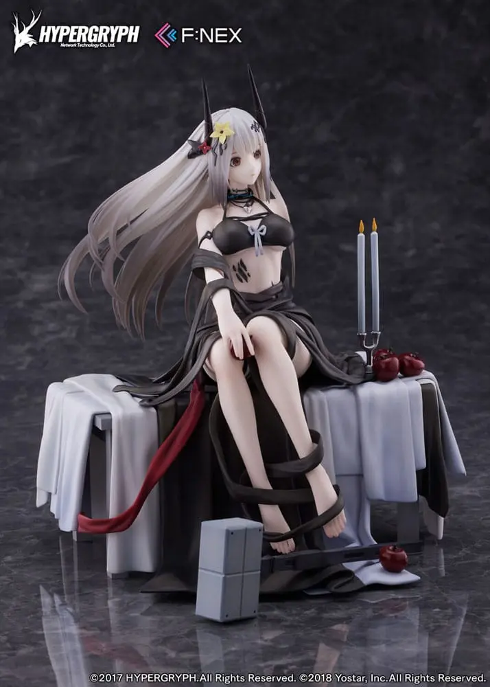 Arknights PVC socha 1/7 Mudrock Silent Night DN06 Ver. 19 cm fotografii produktu