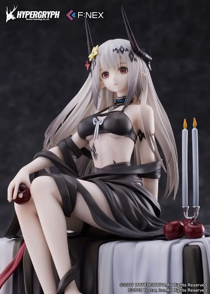 Arknights PVC socha 1/7 Mudrock Silent Night DN06 Ver. 19 cm fotografii produktu