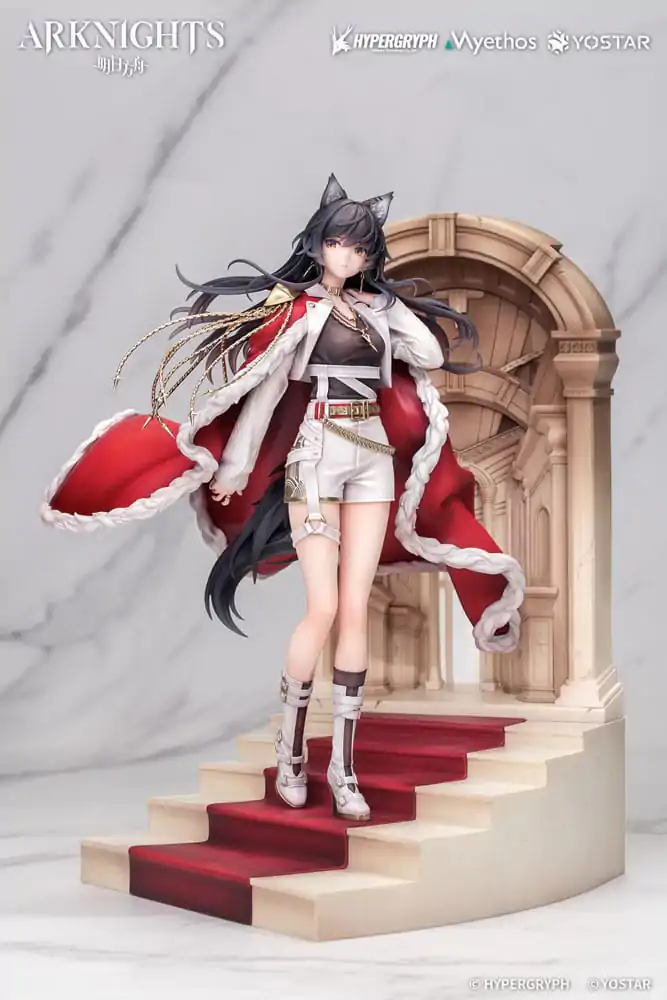 Arknights PVC Socha 1/7 Texas the Omertosa: The Throne Ver. 28 cm fotografii produktu