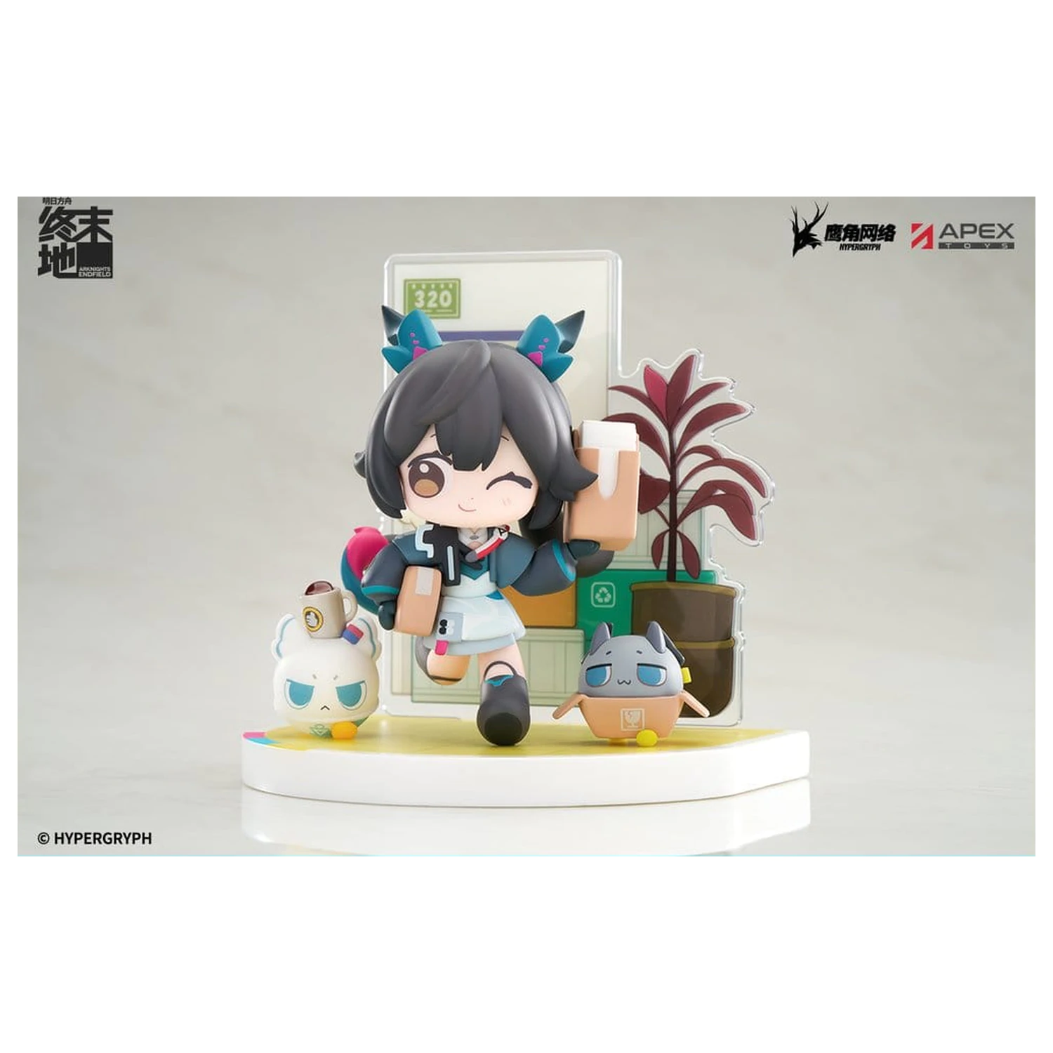 Arknights Cuties Series PVC Figurka Endfield Chen Qianyu 12 cm fotografii produktu