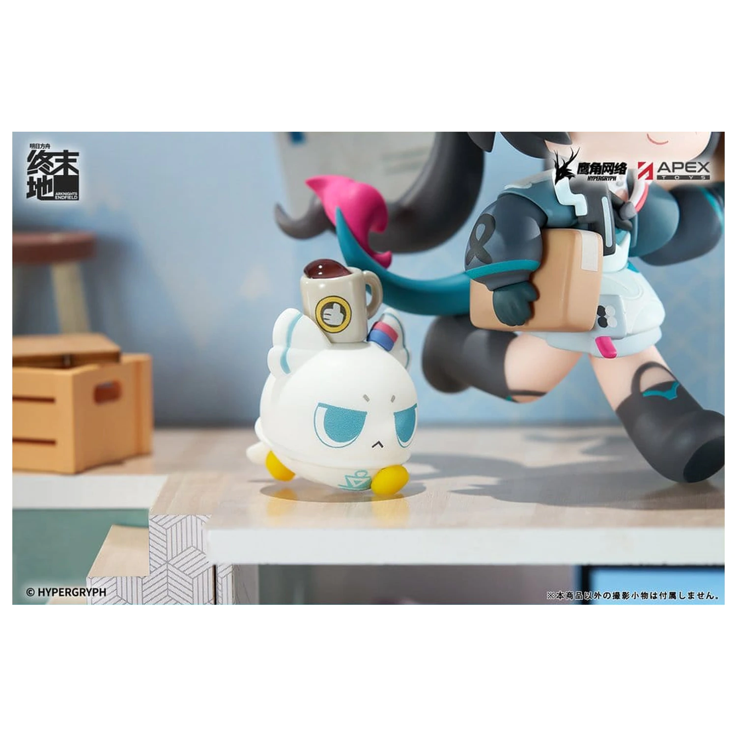 Arknights Cuties Series PVC Figurka Endfield Chen Qianyu 12 cm fotografii produktu