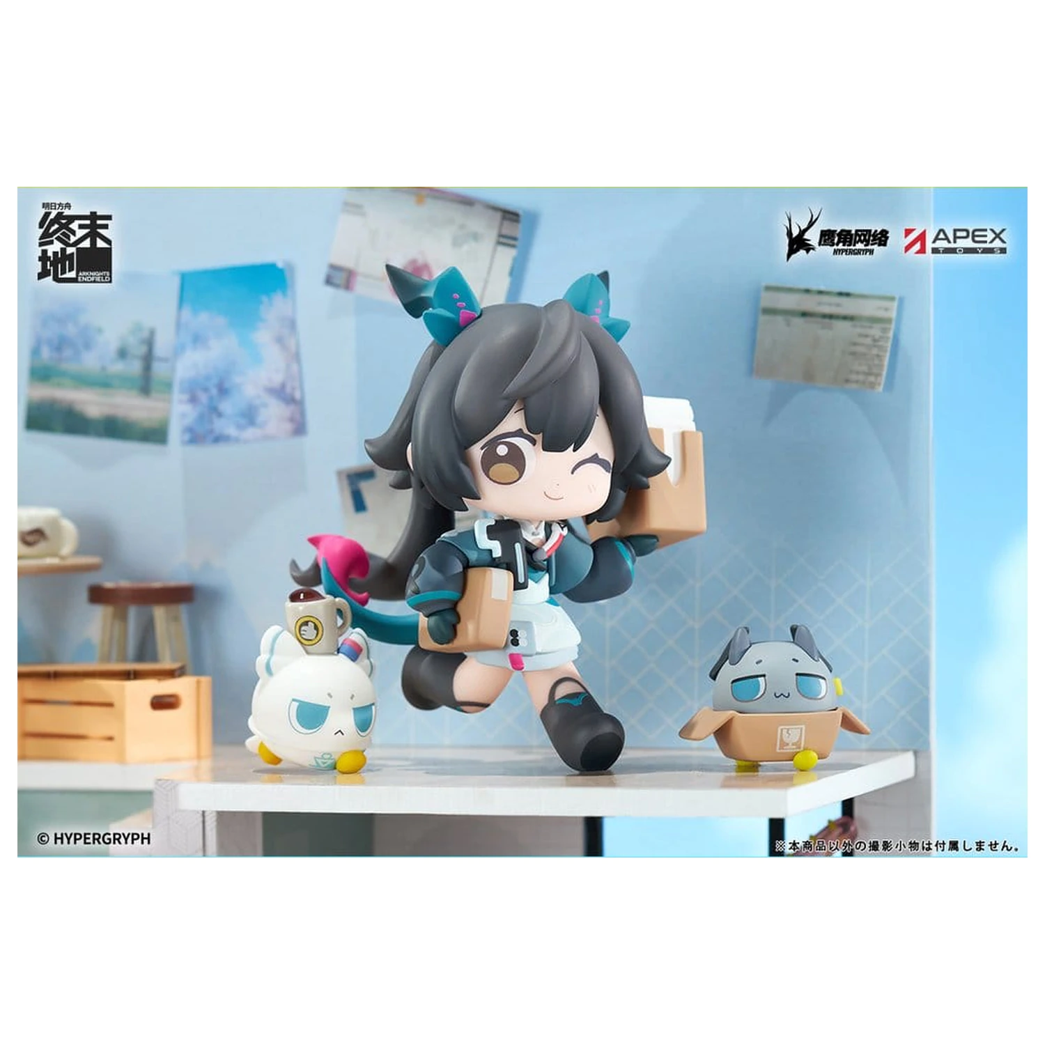 Arknights Cuties Series PVC Figurka Endfield Chen Qianyu 12 cm fotografii produktu