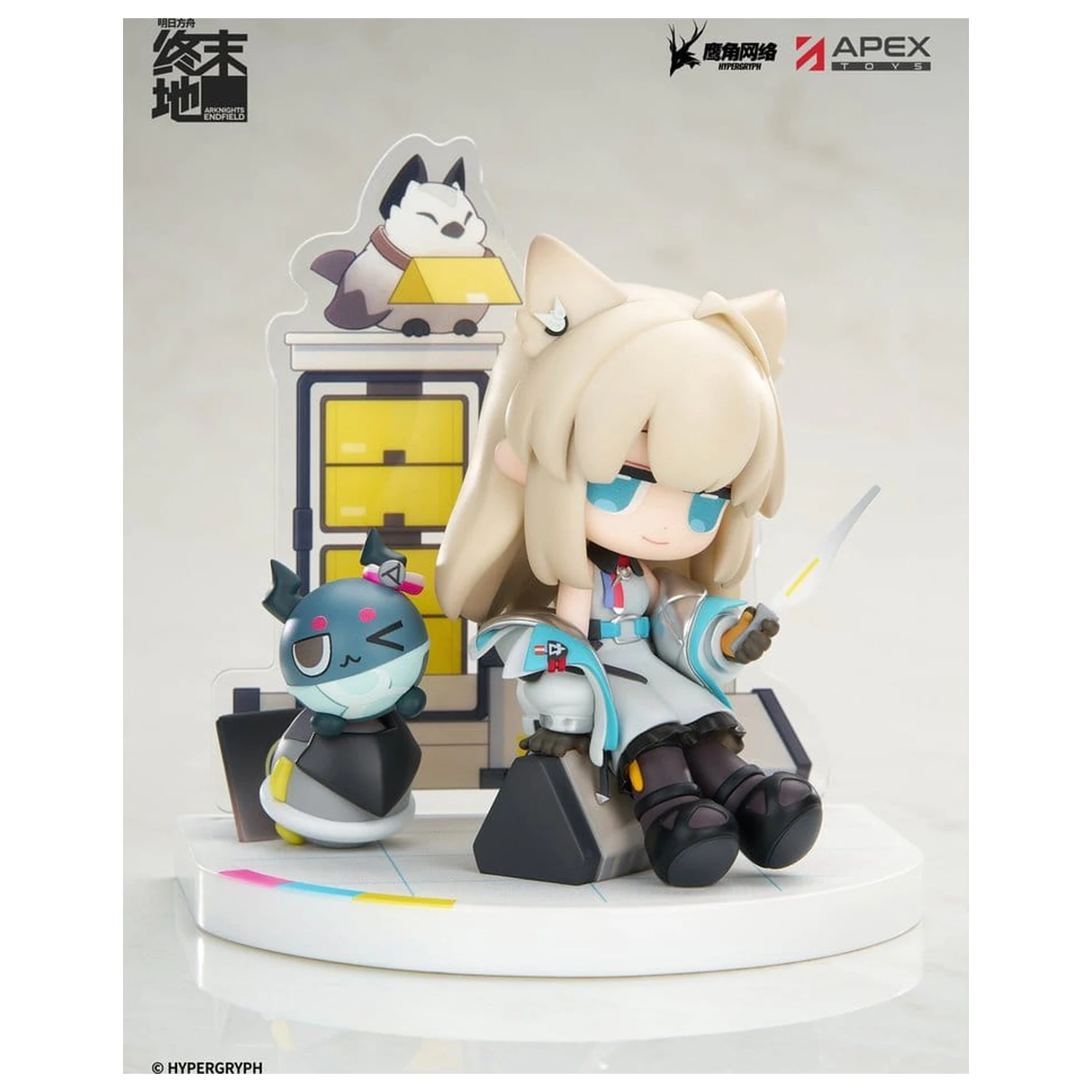 Arknights Cuties Series PVC Figurka Endfield Perlica 11 cm fotografii produktu
