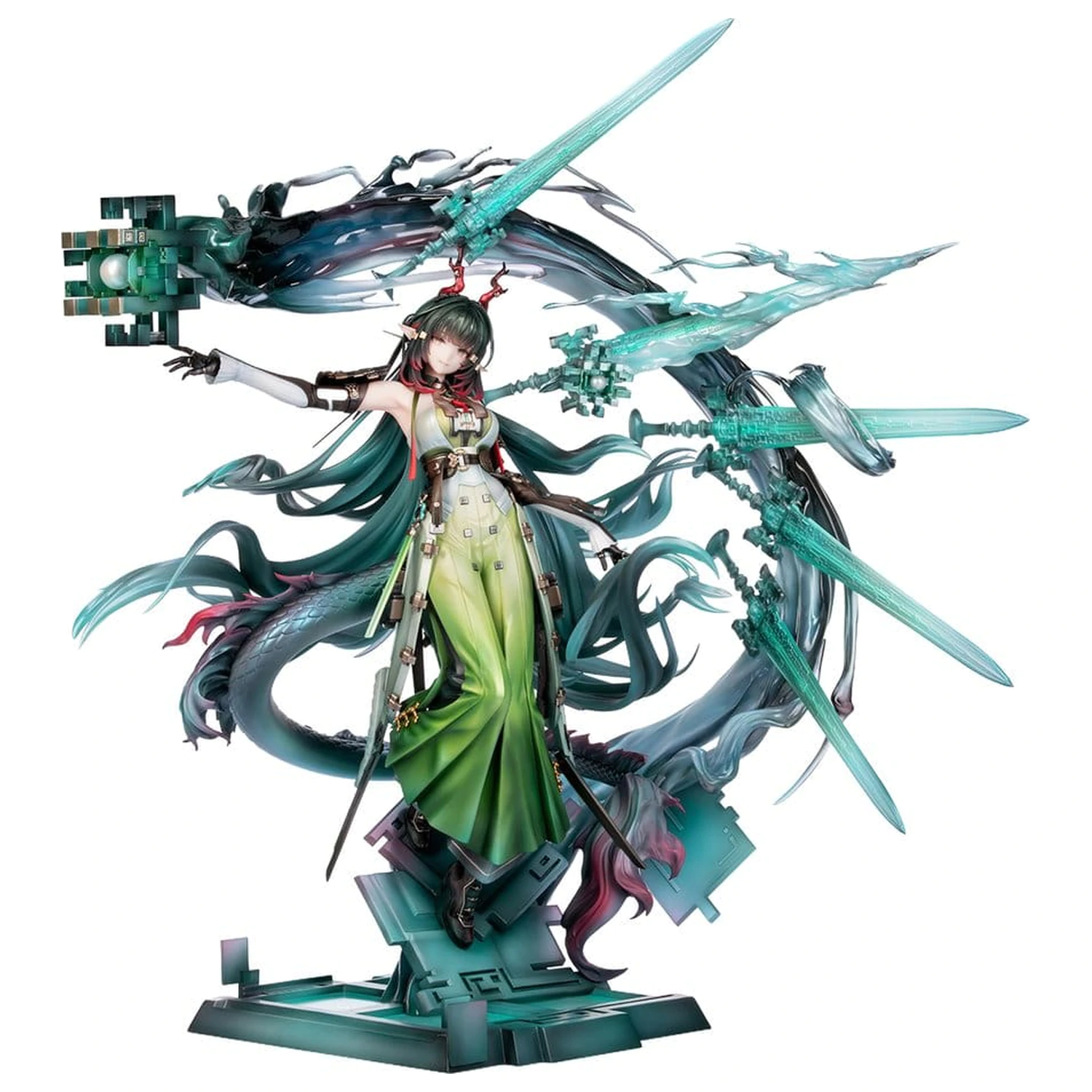 Arknights PVC figurka 1/7 Zhuang Fangyi 39 cm fotografii produktu
