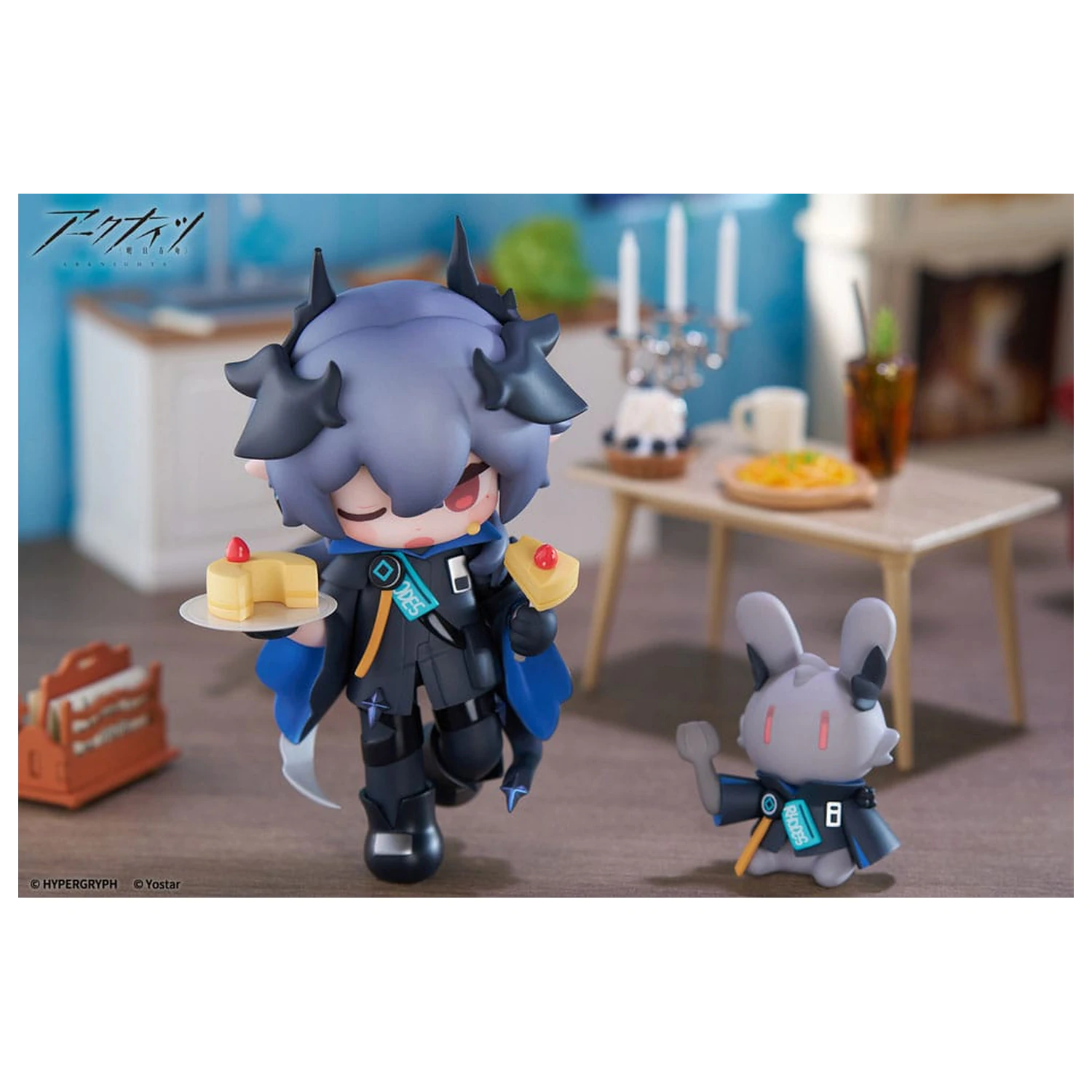 Arknights Would You Like A Dessert? Mini Series PVC soška Logos 10 cm fotografii produktu