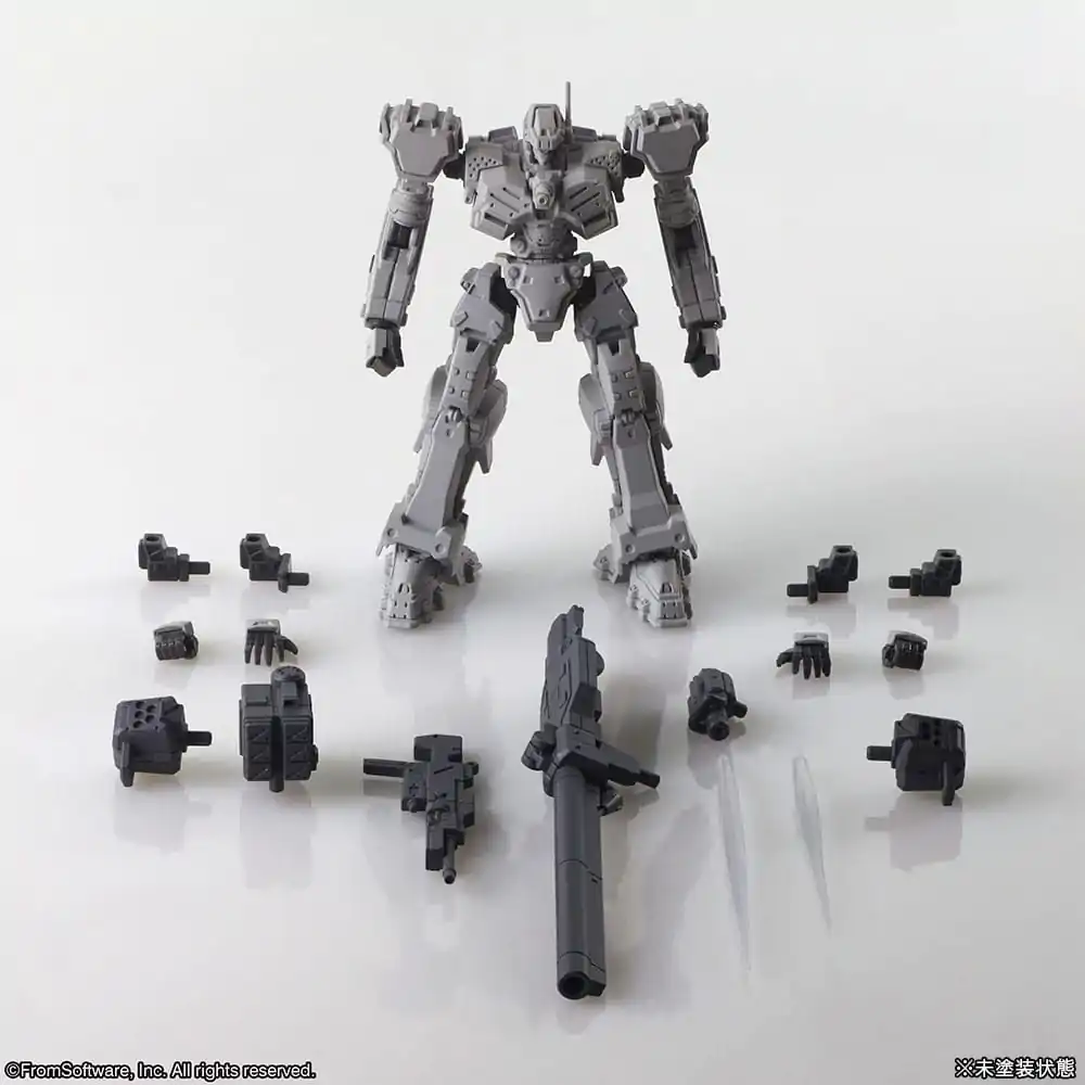 Armored Core Structure Arts Sada 4 Plastikových stavebnic modelů Série 1 fotografii produktu