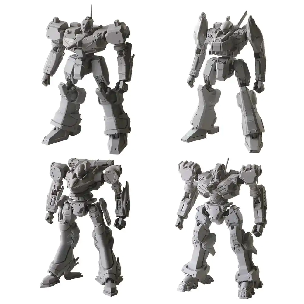 Armored Core Structure Arts Sada 4 Plastikových stavebnic modelů Série 1 fotografii produktu