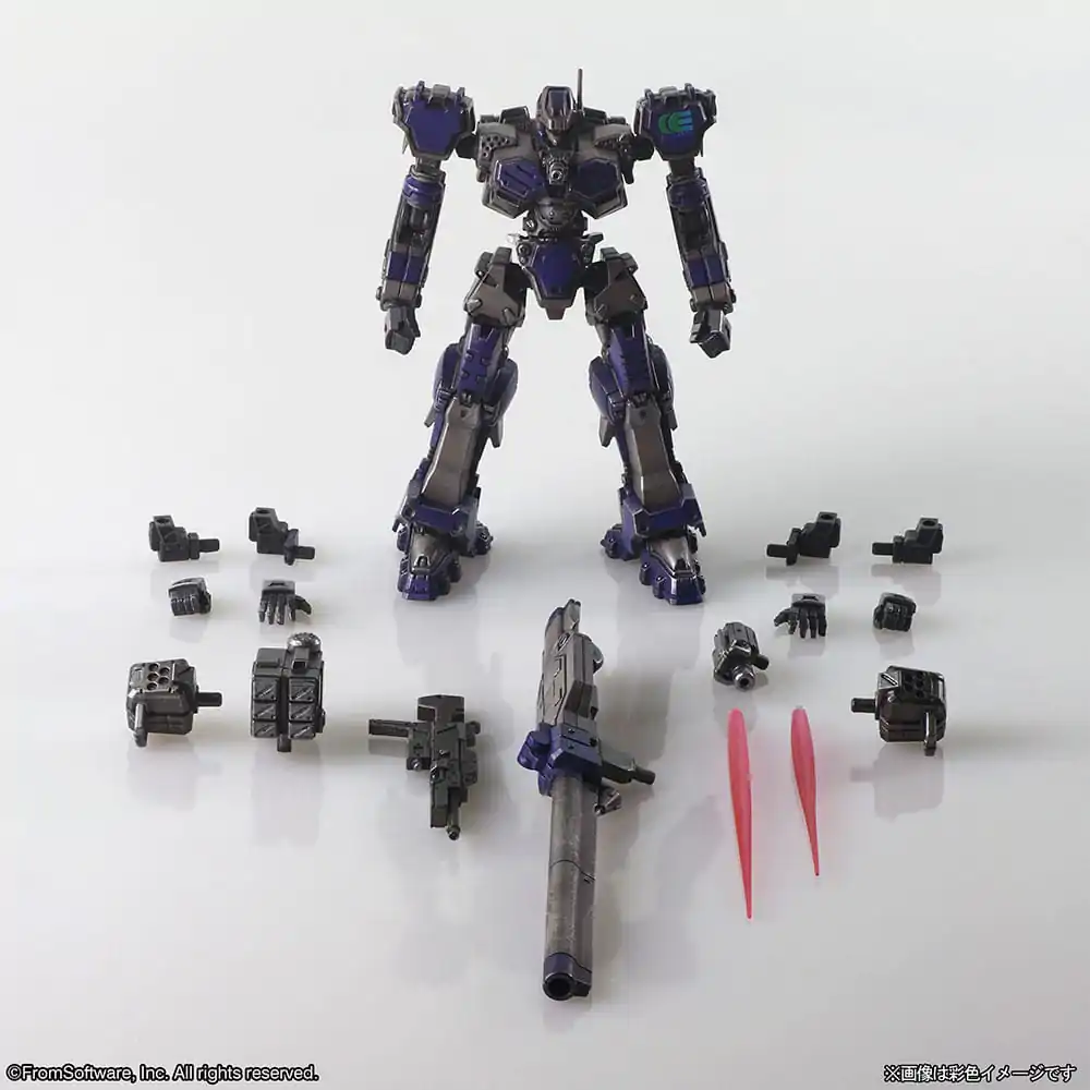 Armored Core Structure Arts Sada 4 Plastikových stavebnic modelů Série 1 fotografii produktu