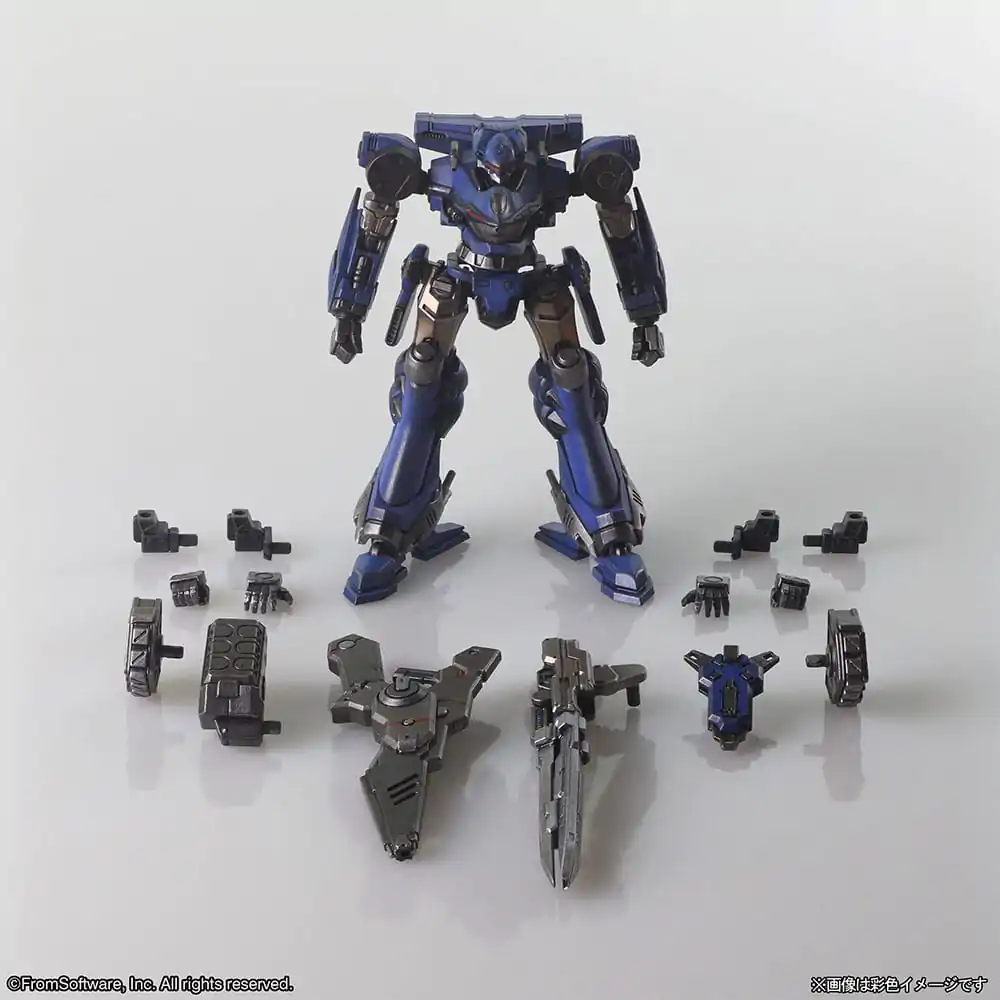 Armored Core Structure Arts Sada 4 Plastikových stavebnic modelů Série 1 fotografii produktu