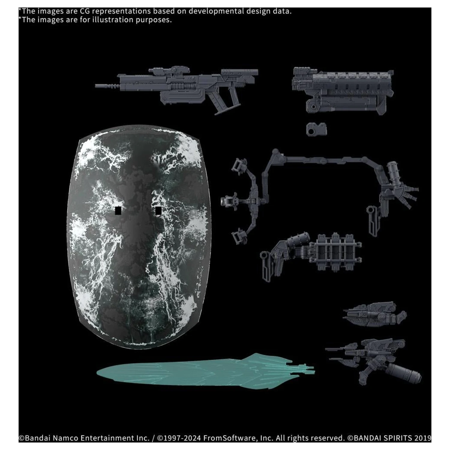 Armored Core VI Sada zbraní 05 Příslušenství ke stavebnici modelu fotografii produktu