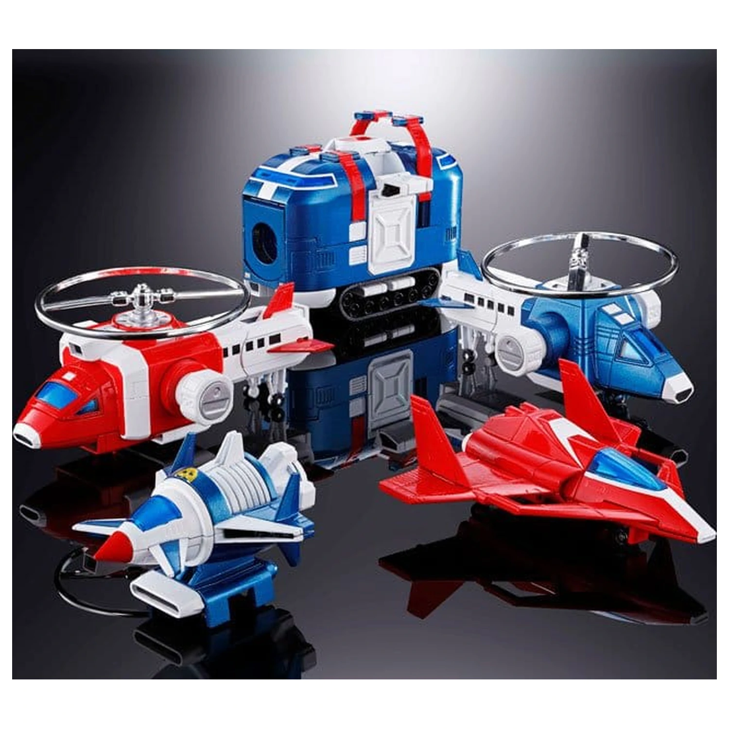 Armored Fleet Dairugger XV Soul of Chogokin Diecast Akční figurka GX-88 fotografii produktu