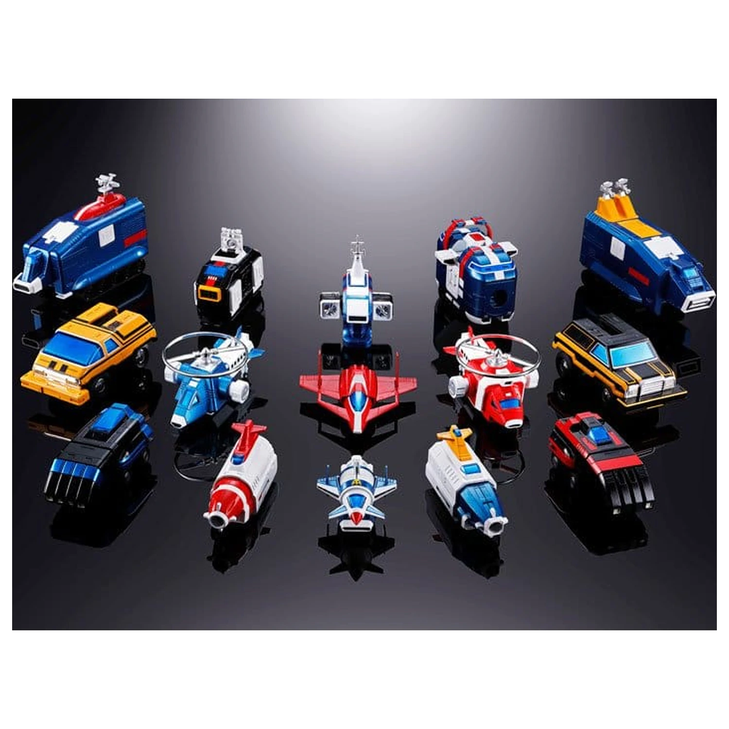 Armored Fleet Dairugger XV Soul of Chogokin Diecast Akční figurka GX-88 fotografii produktu