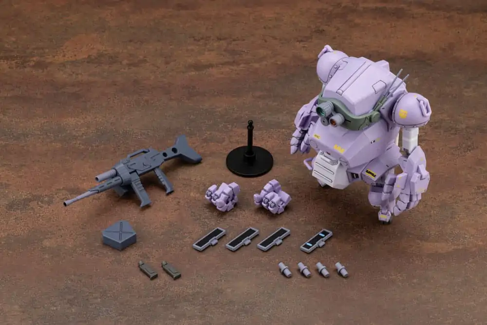 Armored Trooper Votoms X JGSDF Model Kit Typ 07 - III Tank Nacchin (Scopedog verze) Melquiyan Forces Color 10 cm fotografii produktu
