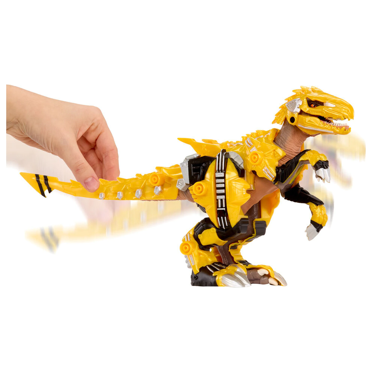 Armorsaurs Dinosaurus Yellow Raptor Blaze figurka fotografii produktu