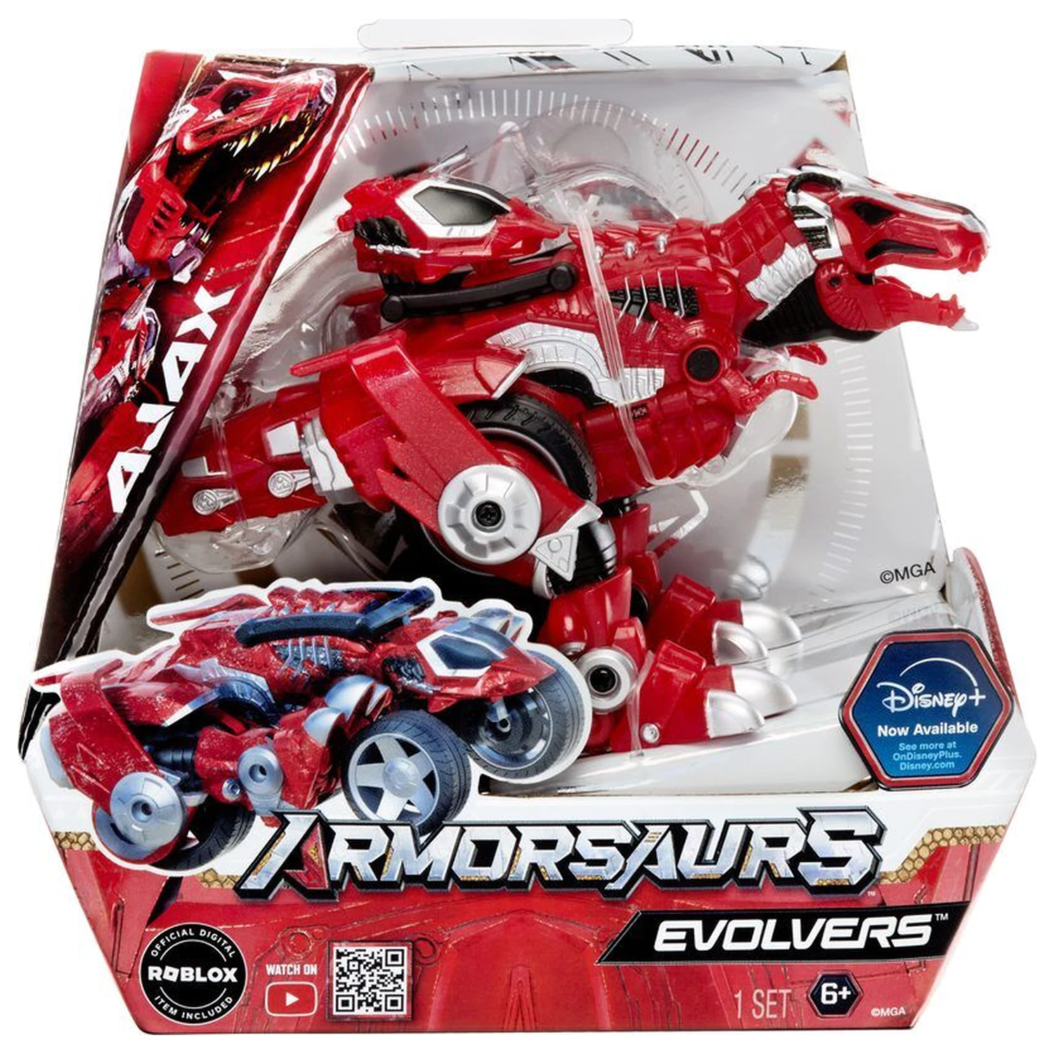 Armorsaurs Evolver T-Rex Ajax figurka fotografii produktu