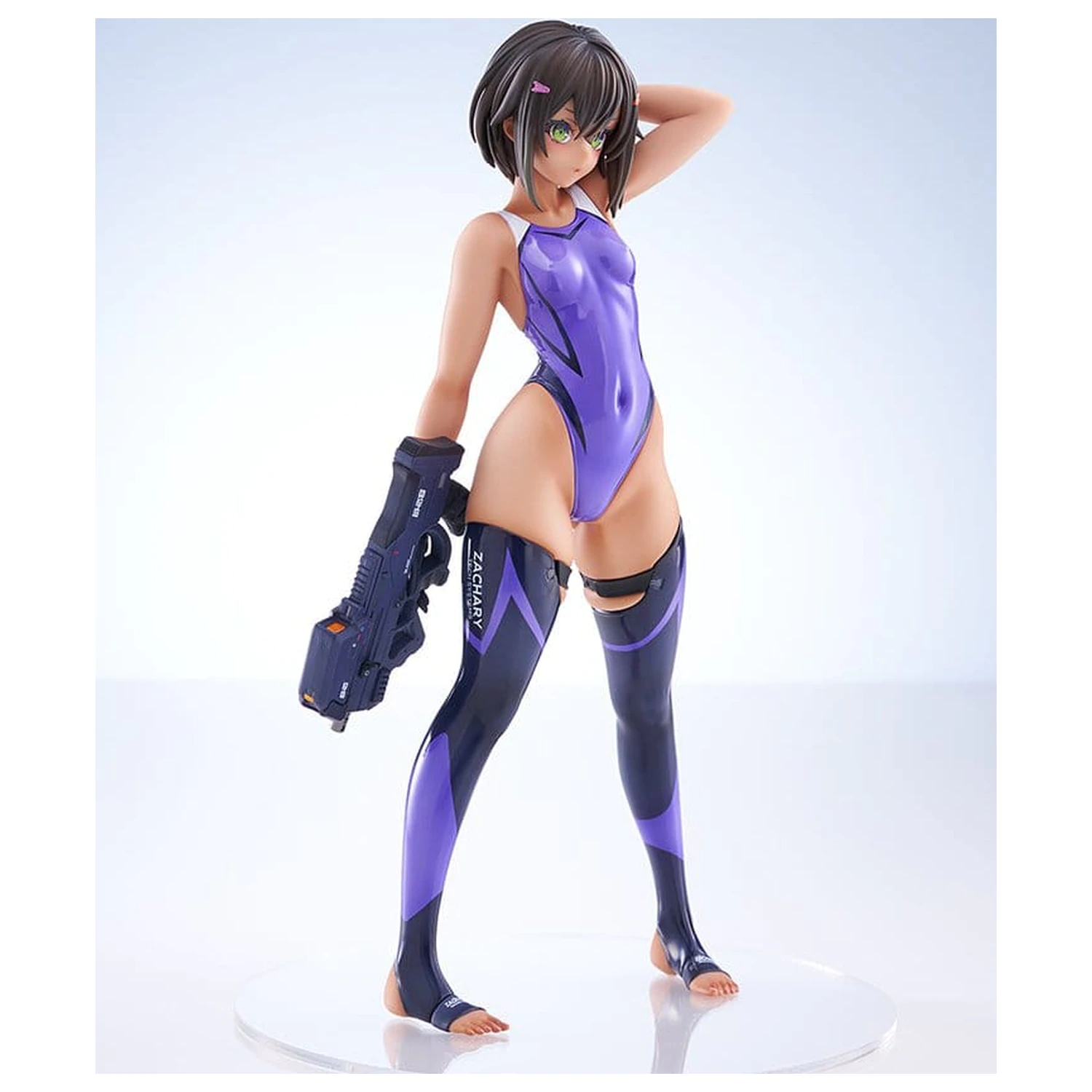 Arms Note PVC figurka 1/7 Buchou-chan of the Swimming Club Purple Swimsuit Ver. 22 cm fotografii produktu
