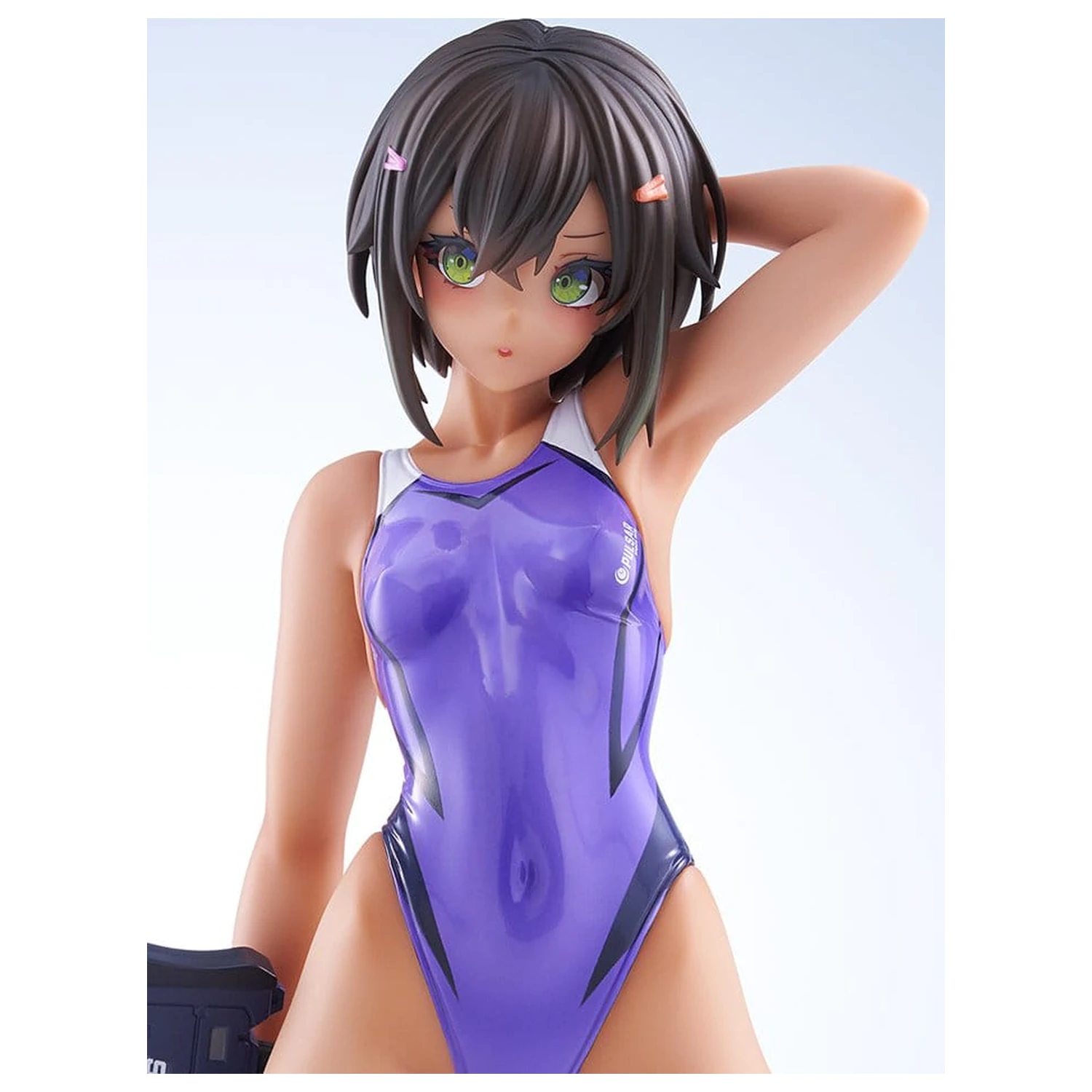 Arms Note PVC figurka 1/7 Buchou-chan of the Swimming Club Purple Swimsuit Ver. 22 cm fotografii produktu