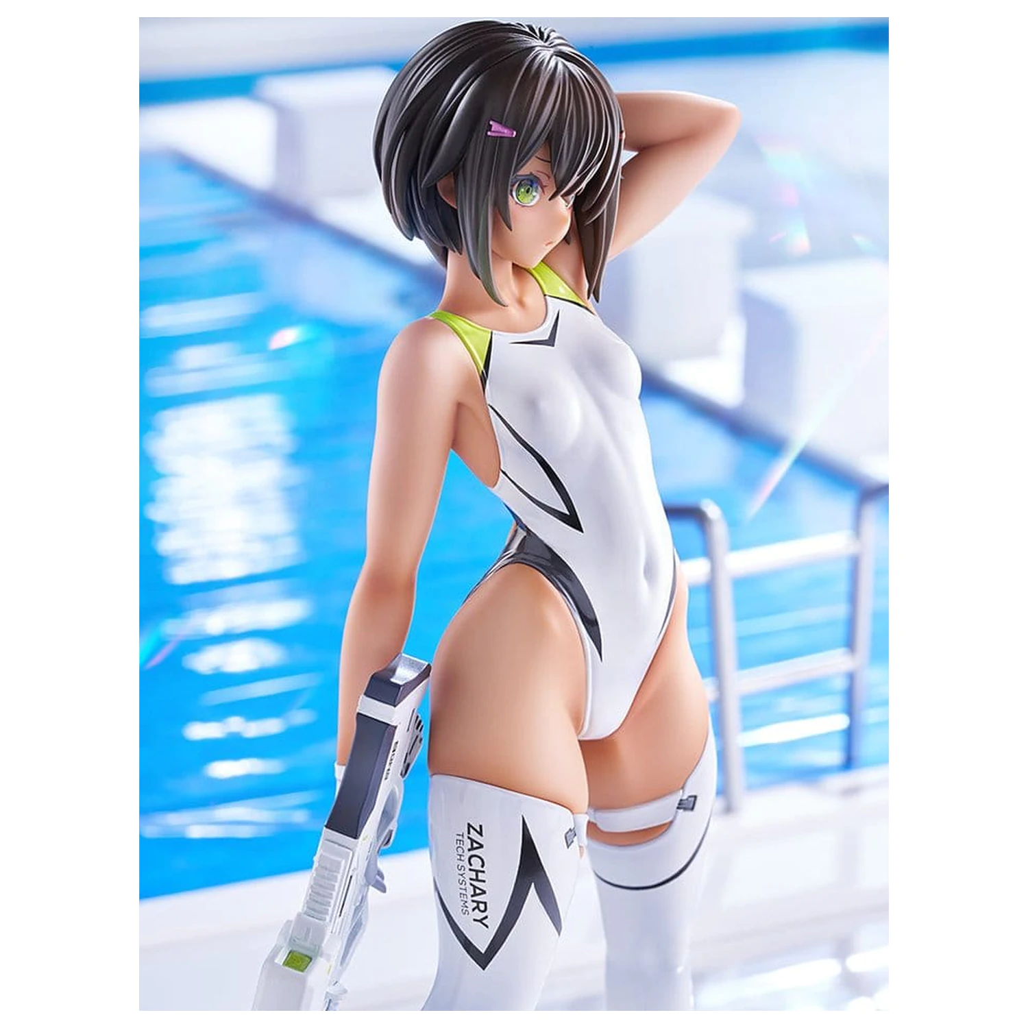 Arms Note PVC figurka 1/7 Buchou-chan of the Swimming Club White Swimsuit Ver. 22 cm fotografii produktu