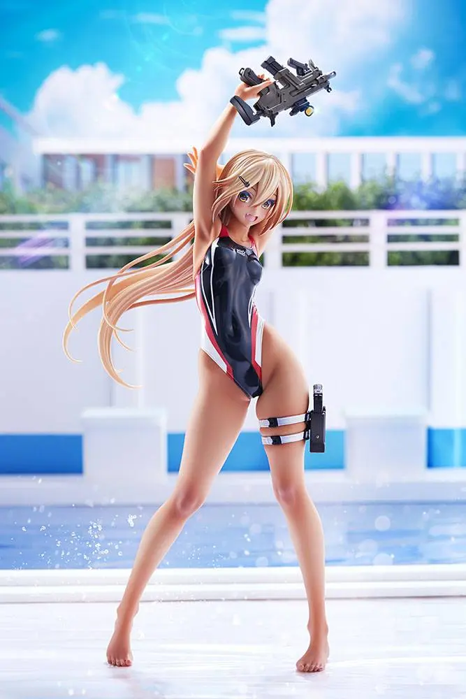 Arms Note PVC Socha 1/7 Kouhai-chan z plaveckého klubu Red Line Swimsuit Ver. 29 cm fotografii produktu