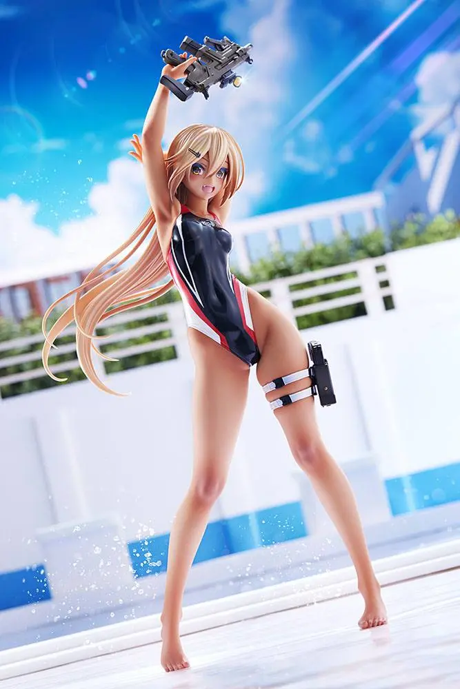 Arms Note PVC Socha 1/7 Kouhai-chan z plaveckého klubu Red Line Swimsuit Ver. 29 cm fotografii produktu