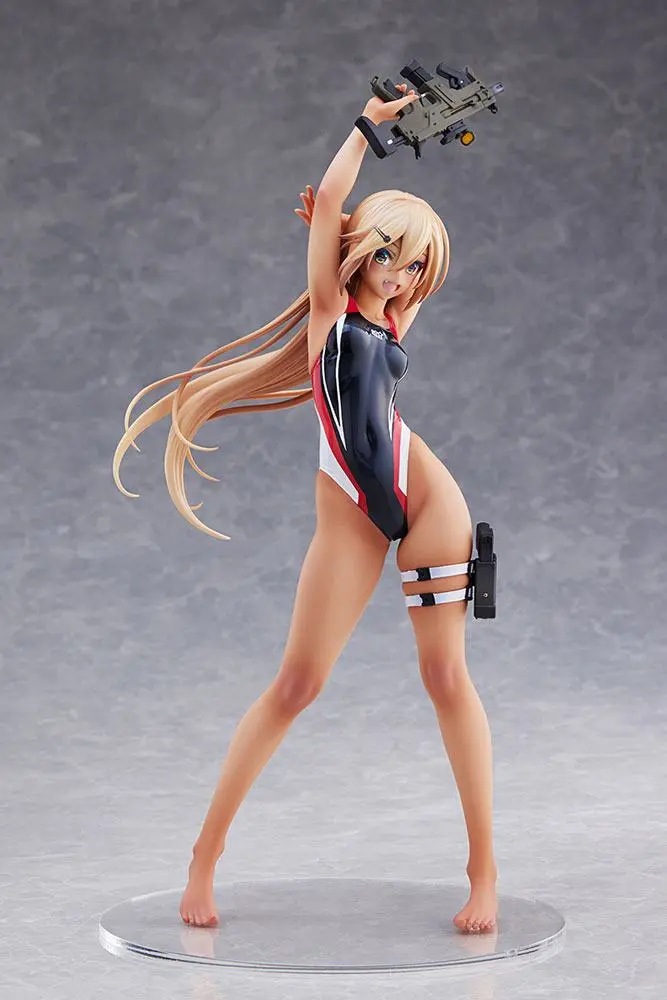 Arms Note PVC Socha 1/7 Kouhai-chan z plaveckého klubu Red Line Swimsuit Ver. 29 cm fotografii produktu