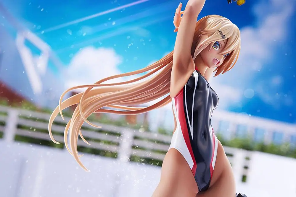 Arms Note PVC Socha 1/7 Kouhai-chan z plaveckého klubu Red Line Swimsuit Ver. 29 cm fotografii produktu