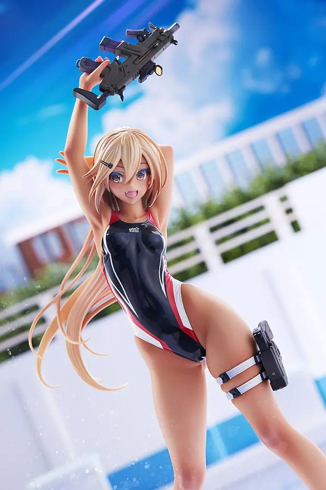 Arms Note PVC Socha 1/7 Kouhai-chan z plaveckého klubu Red Line Swimsuit Ver. 29 cm fotografii produktu